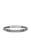 Zancan Spinel-embellished Bracelet In Grey