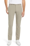 Zanella Noah Stretch Active Slim Fit Technical Pants In Gray