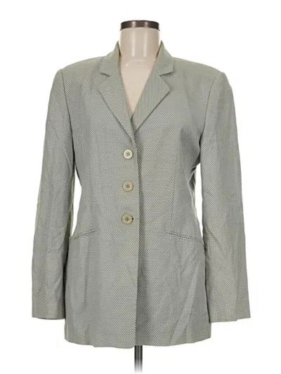 Pre-owned Zanella Blazer Jacket In Gray