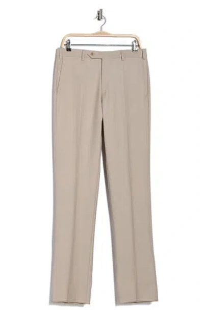 Zanella Devon Super 110s Serge Trousers In Neutral