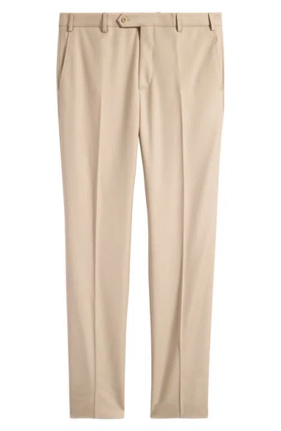 Zanella Devon Super 110s Serge Trousers In Animal Print