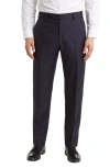 Zanella Devon Super 110s Serge Trousers In Blue