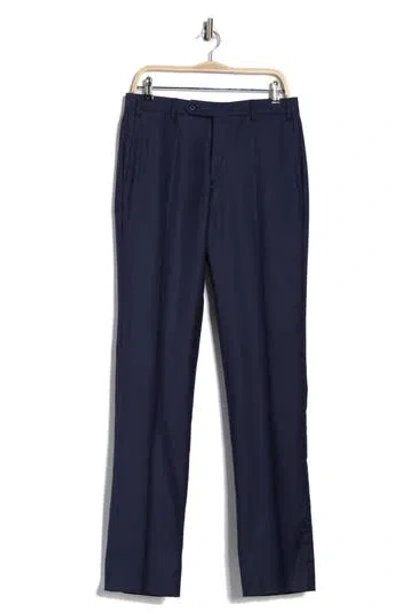 Zanella Devon Super 110s Serge Trousers In Blue