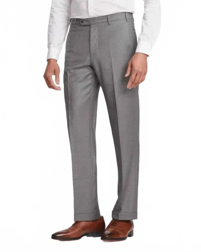 Zanella Devon Wool Serge Dress In Grey Brown In Gray