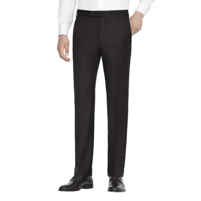 Zanella Devon Wool Trouser In Black