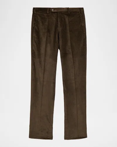 Zanella Men & Apos;s Parker Stretch Corduroy Trousers In Black