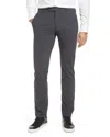 Zanella Men's Heather Effect Active Stretch Pants In Dark Grey