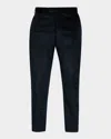 Zanella Men's Parker Stretch Corduroy Trousers In Blue