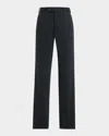 Zanella Men's Parker Stretch Twill Trousers In Charcoal