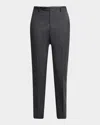 Zanella Men's Parker Twill Trousers In Dark Grey