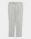Zanella Parker Flat Front Wool Dress Pants