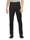 Zanella Men's Tailored Fit Wool Dress Pants In Black