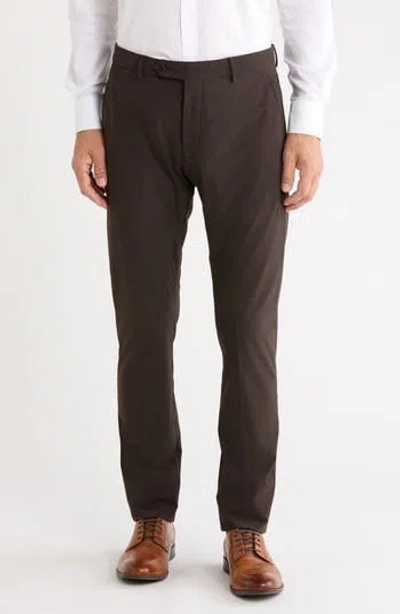 Zanella Noah Activewear Trousers In Brown