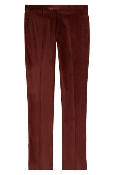 Zanella Parker Corduroy Pants In Brown