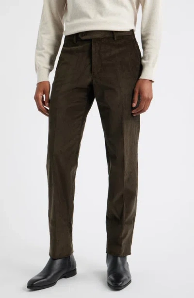 Zanella Parker Corduroy Pants In Brown