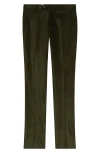 Zanella Parker Corduroy Pants In Green
