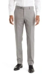 Zanella Parker Flat Front Stretch Wool Trousers