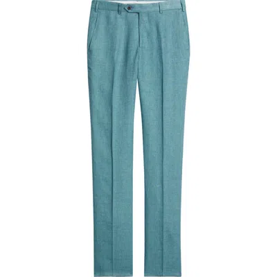 Zanella Parker Linen Pants In Blue