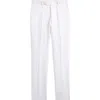 Zanella Parker Linen Pants In White