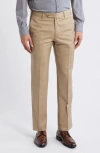 Zanella Parker Platinum Super 130's Gabardine Dress Pants