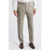Zanella Parker Stretch Wool Trousers In Gray