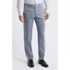 Zanella Parker Stretch Wool Trousers In Blue