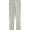 Zanella Parker Flat Front Stretch Pants In Khaki