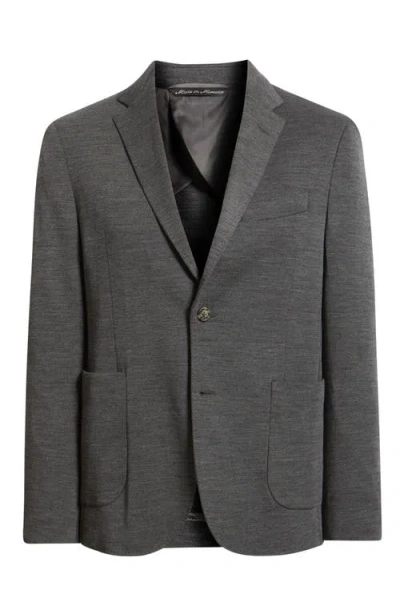 Zanella Treviso Wool & Silk Sport Coat In Gray