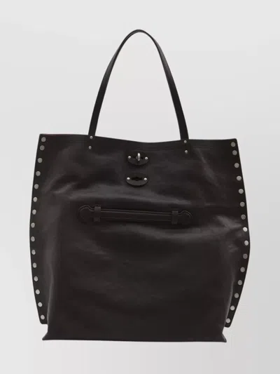 ZANELLATO A' SPASSO BEACH BAG WITH METAL FEET