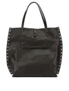 Zanellato Shoulder Bag With Studded Detailing And Dual Handles In Brown