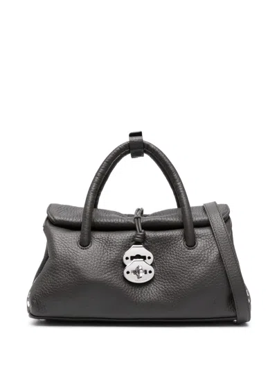 ZANELLATO ALMA CENTAURO MALL LEATHER HANDBAG