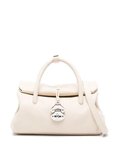 Zanellato Alma Centauro Tote Bag In White