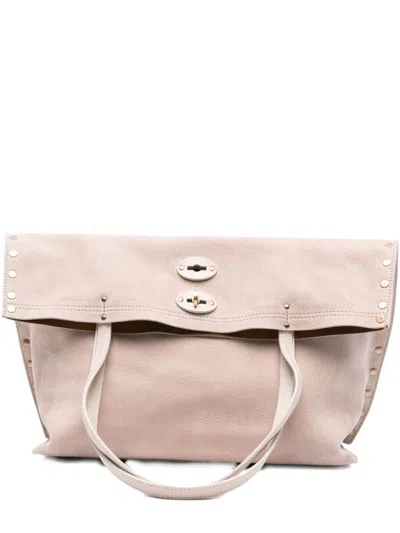 ZANELLATO ZANELLATO A'SPASSO JONES SUEDE LEATHER HANDBAG
