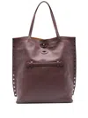 Zanellato Saeta Medium Leather Tote Bag With Studded Detailing