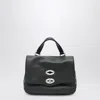 Zanellato Baby Black Postina Bag In Pattern