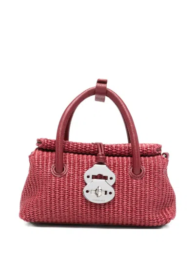 Zanellato Baby Dotta Tote Bag In Red