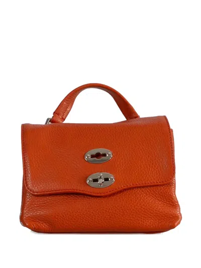 ZANELLATO BABY LEATHER STUD-DETAIL TOTE BAG
