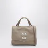 Zanellato Baby Postina Twist-lock Messenger Bag In Gray