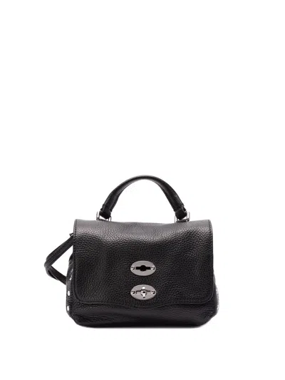 Zanellato Baby `postina Daily` Handbag In Black  