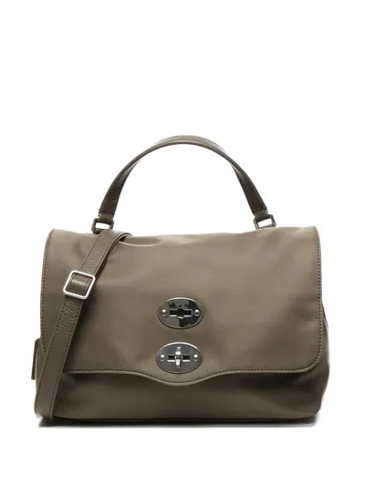 Zanellato Baby Postina Flap Cross Body Bag In Green