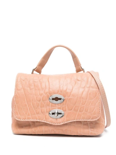 Zanellato Baby Postina Leather Handbag In Pink