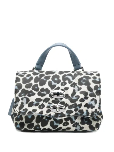 Zanellato Postina Rimboccata Tokyo Animalier Black Amazzonia In Multi