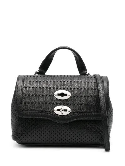 Zanellato Baby Postina Tote Bag In Black