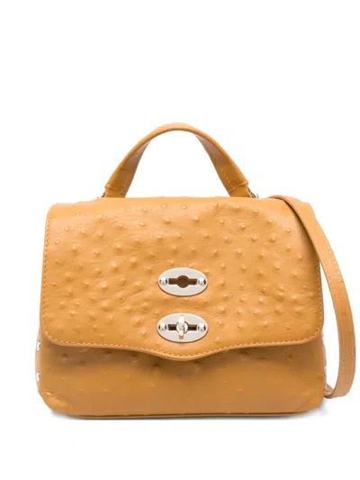 Zanellato Baby Postina Tote Bag In Orange