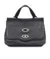 Zanellato Baby Postina Twist-lock Messenger Bag In Black