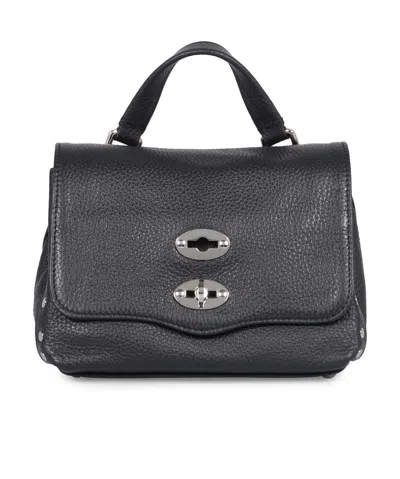 Zanellato Baby Postina Twist-lock Messenger Bag In Black