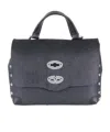 Zanellato Top Handle Shoulder Bag In Black