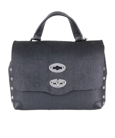 Zanellato Top Handle Shoulder Bag In Black