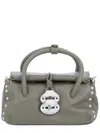 Zanellato Chic Shoulder Bag Detachable Strap In Green