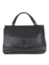 Zanellato Bag   Made Of Hammered Leather In Black